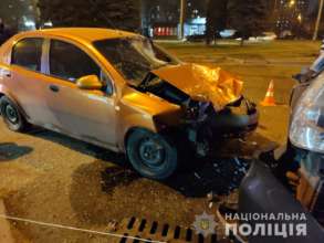 В Одесі легковик збив 12-річну школярку прямо на переході/Фото: Національна поліція ДТП