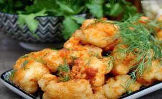 Рецепт приготовления капусты в кляре. Фото: 1000 menu Рецепт капусты