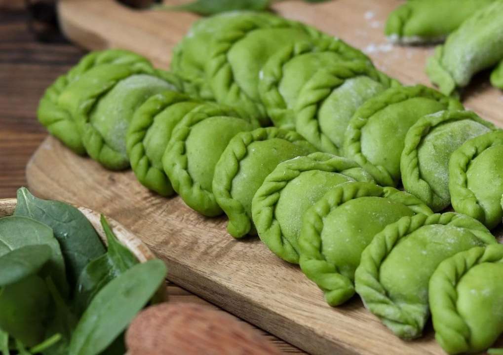 Рецепт шпинатних вареників з картоплею та сиром/Фото: Instagram