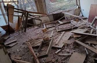 Разрушена в Херсонской области школа/Фото: Александр Прокудин Разрушена в Херсонской области школа/Фото: Александр Прокудин