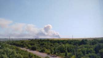 В Луганской области снова взрываются склады боеприпасов оккупантов/Фото: Telegram/Автор: InformNapalm InformNapalm