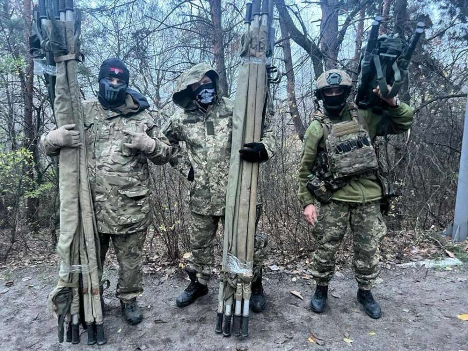 Легіон "Свобода Росії" показав кадри нещодавньої операції в районі с. Тєрєбрено/Фото: ЛСР