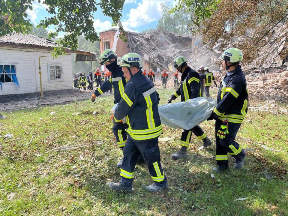 рф атакувала Сумську область і вбила людей / Фото: t.me/dsns_lviv