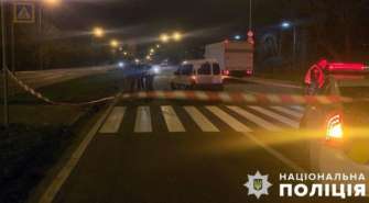 У Деснянському районі Києва на блокпості збили військову/Фото: KyivPolice У Деснянському районі Києва на блокпості збили військову
