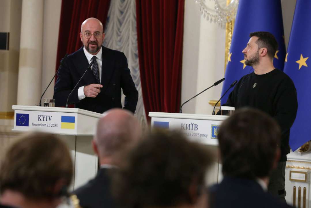 Лідери країн ЄС ухвалили рішення про початок переговорів з Україною та Молдовою щодо вступу до Євросоюзу/Фото: Getty Images Лідери країн ЄС ухвалили рішення про початок переговорів з Україною та Молдовою щодо вступу до Євросоюзу/Фото: Getty Images
