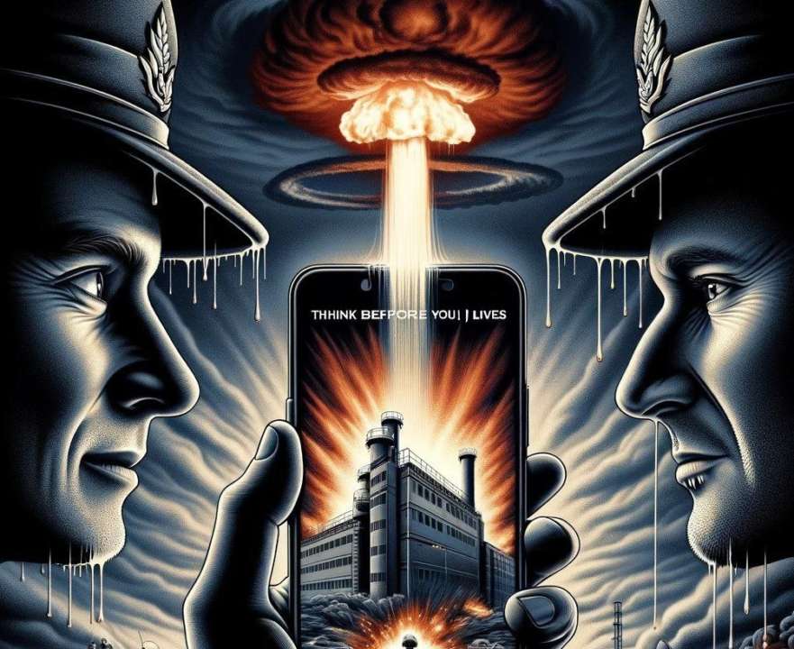 ШІ розповів, чому тиша рятує життя/Фото: UA War Infographics ШІ розповів, чому тиша рятує життя. Фото