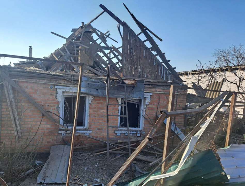 россияне убили человека в Никополе/Фото: Днепропетровская ОГА Харьков и Днепропетровская область под обстрелами: известно о погибшем