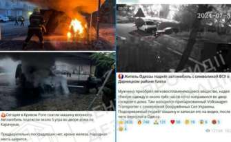 Украинцев вербуют для совершения поджогов автомобилей военнослужащих по заданию спецслужб россии Украинцев вербуют для совершения поджогов автомобилей военнослужащих по заданию спецслужб россии