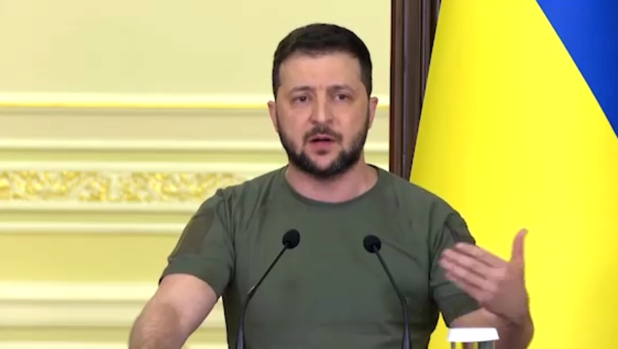 Зеленський назвав цілі путіна у війні проти України/Фото: скріншот Зеленський назвав цілі путіна у війні проти України/Фото: скріншот