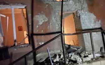 Окупанти вдарили по пологовому відділенні у Херсоні/Фото: Тelegram Росіяни обстріляли пологове відділення у Херсоні