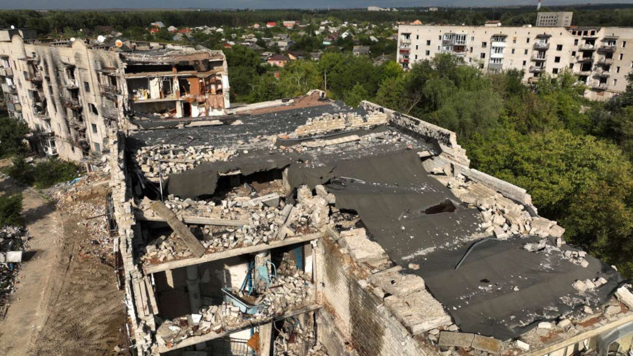У Мережі з'явилося відео Мар'їнки: як зараз виглядає місто/Фото: Getty Images