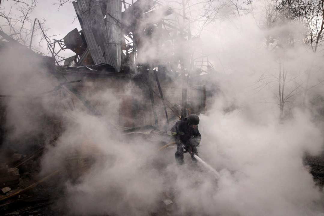 Обстрел Киева 10 октября: подробности/Фото: Getty Images Обстрел Киева 10 октября: подробности/Фото: Getty Images