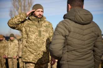 Зеленский посетил недавно деоккупированный Херсон/Фото: Telegram/Автор: Zelenskiy / Official Zelenskiy / Official