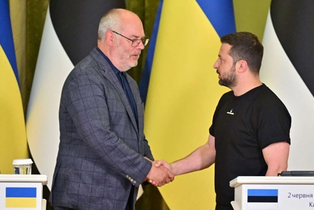 В Україну прибув президент Естонії/Фото: Getty images