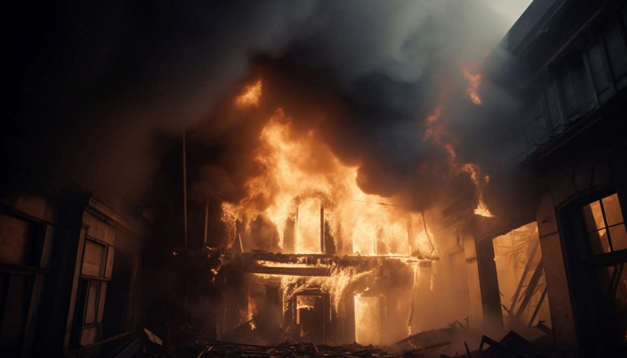 У Києві сталася потужна пожежа на лівому березі / Фото: stockgiu/Freepik У Києві сталася потужна пожежа на лівому березі / Фото: stockgiu/Freepik