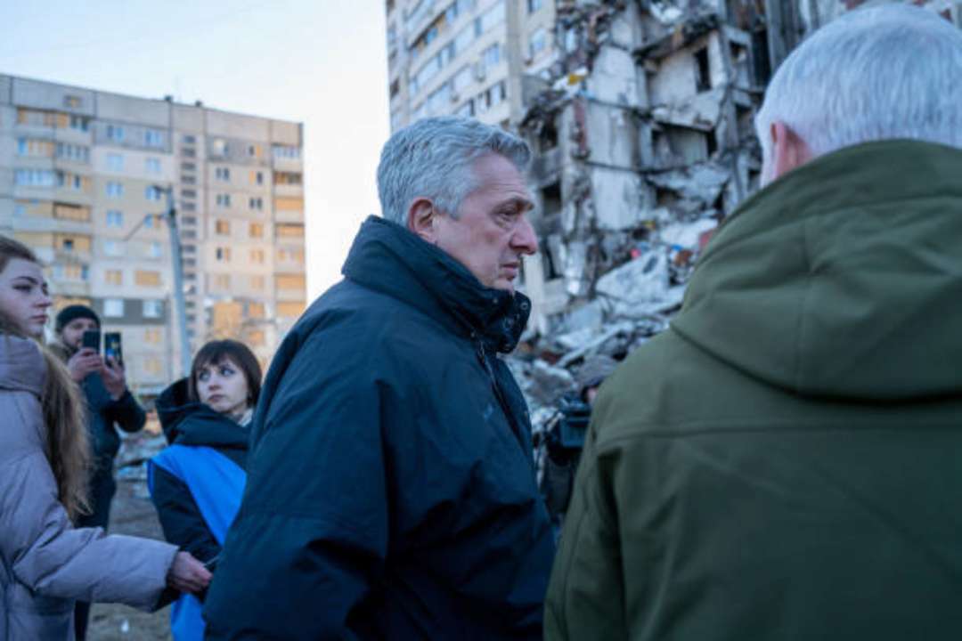 Верховный комиссар ООН по делам беженцев направляется в Украину/Фото: Getty Images Верховный комиссар ООН по делам беженцев направляется в Украину