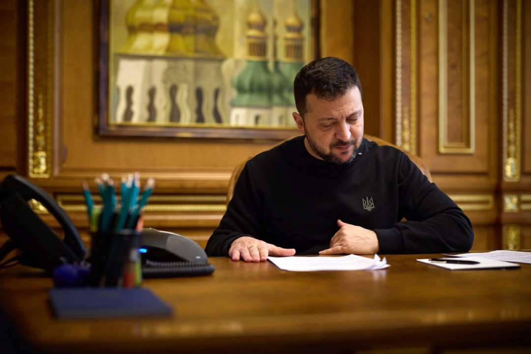 Президент увів у дію рішення РНБО про санкції проти 86 юридичних та сімох фізичних осіб/Фото: Володимир Зеленський