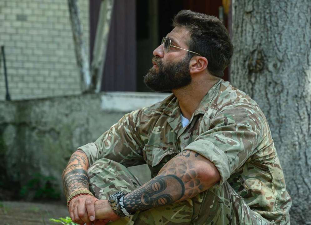 Даниэль Салем показал фотографию погибшего сослуживца/Фото: Instagram