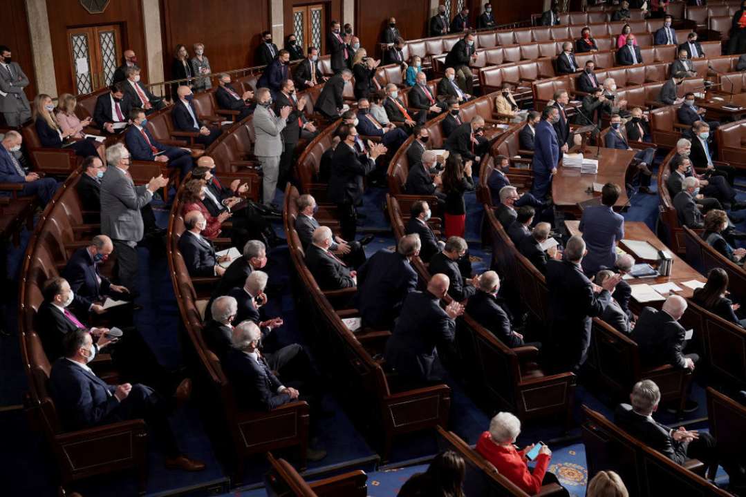 Сьогодні або завтра Сенат проголосує за пакет допомоги Україні/Фото: Getty Images Сьогодні або завтра Сенат проголосує за пакет допомоги Україні/Фото: Getty Images