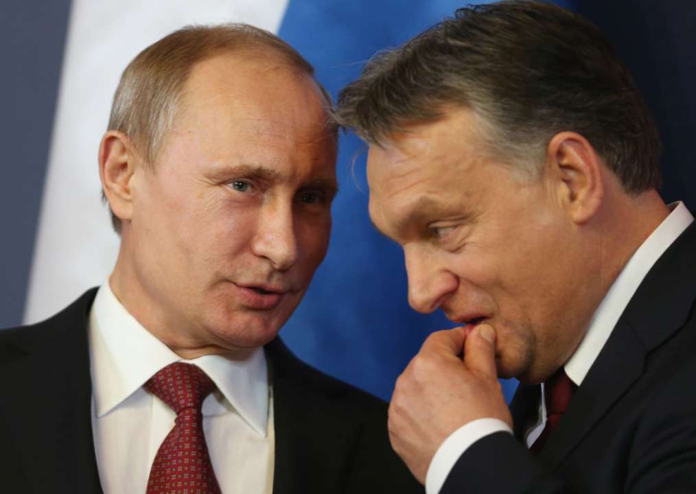 Обран  та путін