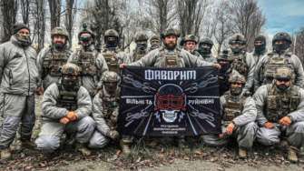 Прем'єра документального фільму про роту "Фаворит" / Фото: Instagram/denys_perch Прем'єра документального фільму про роту "Фаворит", яку очолює віцепрезидент федерації ММА України