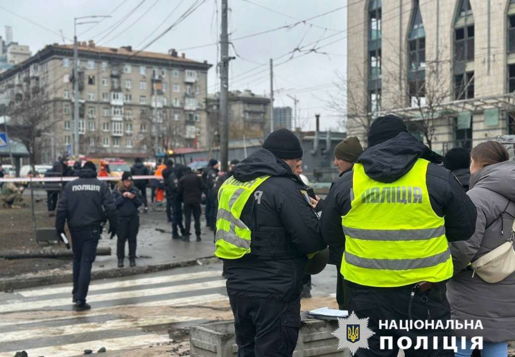 Поліція на місці подій