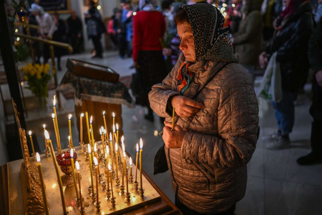 Онлайн трансляція Великоднього богослужіння в Україні