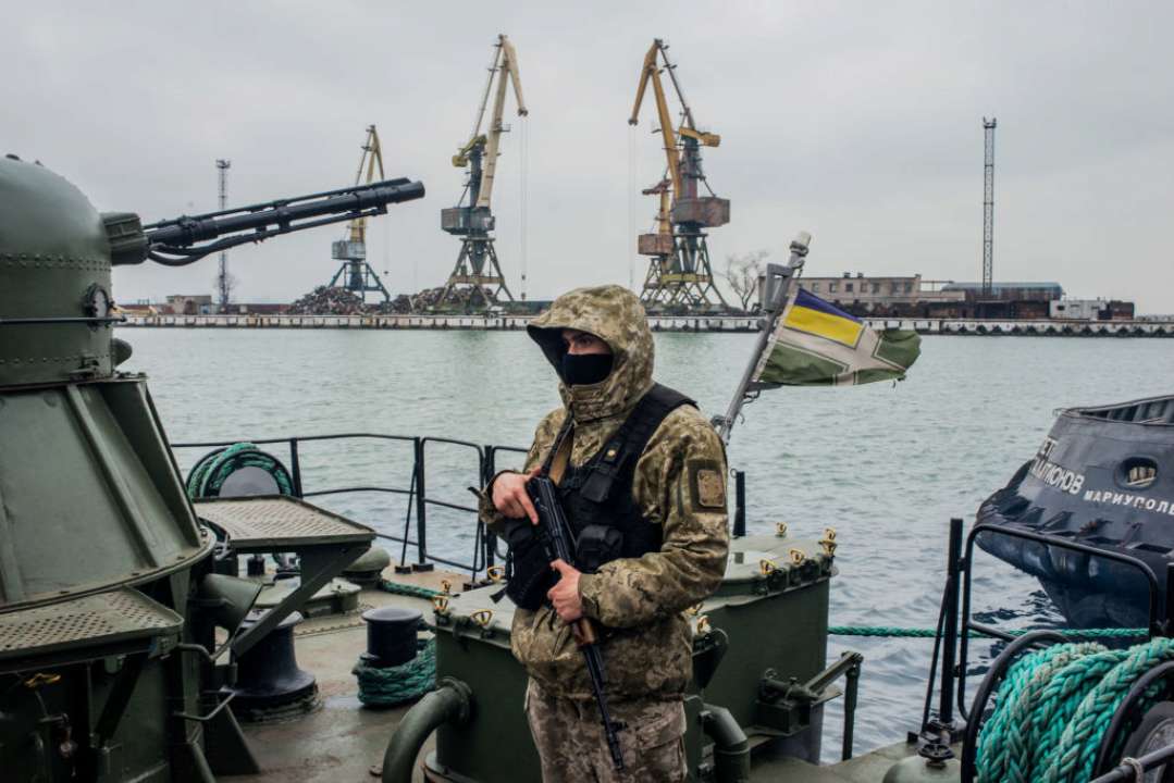 Украинский катер сбил иранский "Шахид" в Черном море/Фото: Getty Images Украинский катер сбил иранский "Шахид" в Черном море/Фото: Getty Images