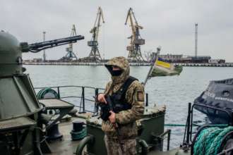 Український катер збив іранський "Шахід" у Чорному морі/Фото: Getty Images Український катер збив іранський "Шахід" у Чорному морі/Фото: Getty Images