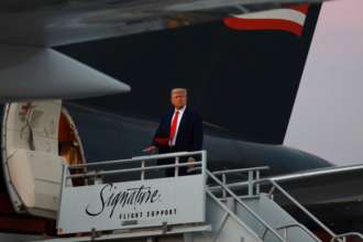 Трампа арестовали в Джорджии/Фото: Joe Raedle/Getty Images Дональд Трамп
