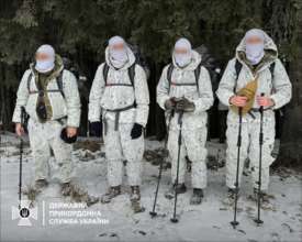 ГПСУ на Сочельник задержала уклонистов возле границы с Румынией/Фото: DPSUkr Задержаны 4 мужчин, которые пытались попасть в Румынию - Госпогранслужба