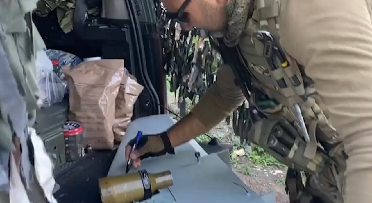 Появилось видео уничтожения российских боевиков / Фото: t.me/UA_National_Police/