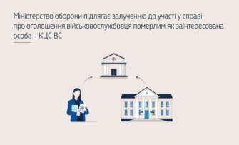 Міністерство оборони підлягає залученню до участі у справі про оголошення військовослужбовця померлим як заінтересована особа МОУ може бути залучене до справи про оголошення військовослужбовця померлим як заінтересована особа