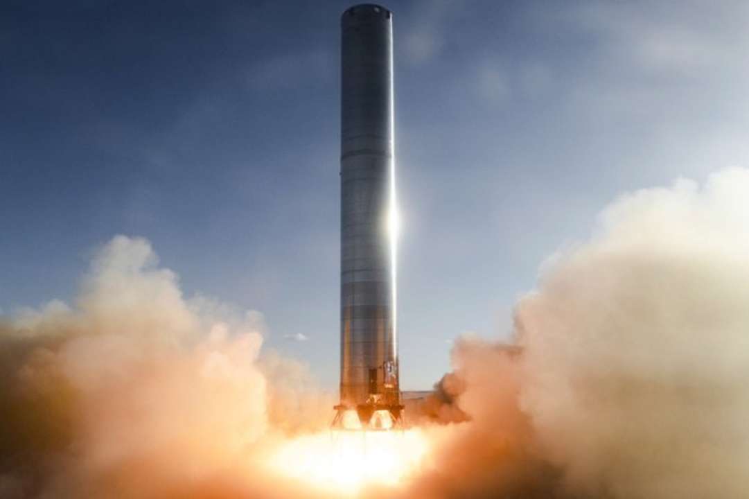 SpaceX провела перші випробування двигунів 70-метрової ракети Super Heavy
