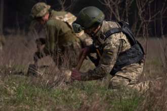 У прикордонні тривають планові мінування місцевості У прикордонні тривають планові мінування місцевості