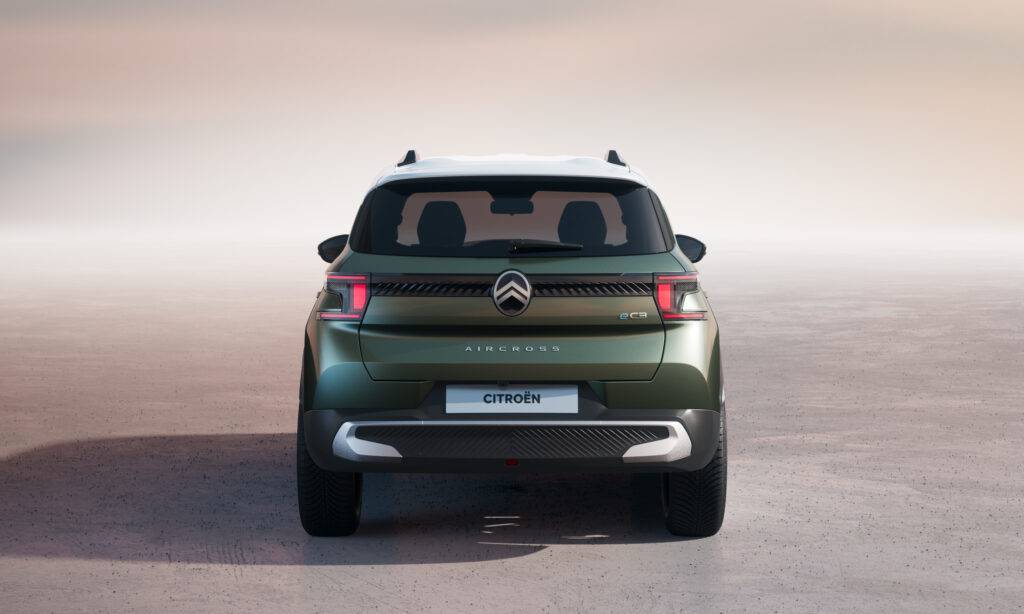Фото: Citroën Новий електричний Citroën C3 Aircross поєднує стильний дизайн з практичністю семимісного кросовера