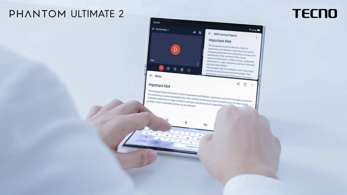 Фото: Tecno Вот так смартфоны будут выглядеть в скором будущем: Tecno показала Phantom Ultimate 2