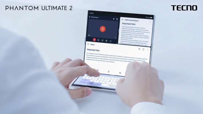 Фото: Tecno Ось так смартфони виглядатимуть у недалекому майбутньому: Tecno показала Phantom Ultimate 2
