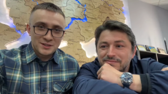 До збору Притули та Стерненка на дрони-камікадзе надійшло на 250 млн грн більше необхідної суми/Фото: скріншот з відео Стерненко та Притула
