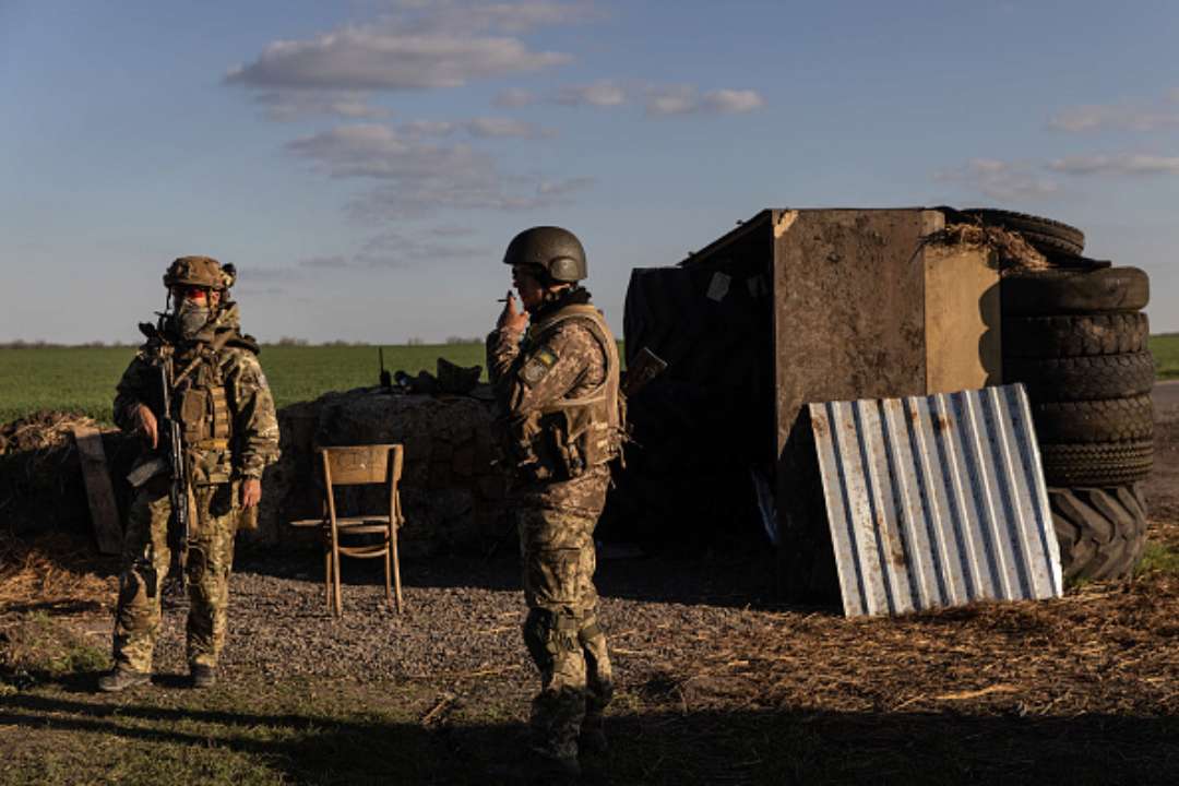 Карта войны на 3 мая/Фото: Chris McGrath/Getty Images Карта войны на 3 мая: за Бахмут и Марьинку идут ожесточенные бои