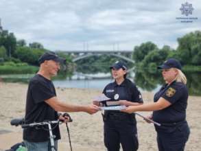 Національна поліція нагадує про правила поводження на водоймах / Фото: Національна поліція Національна поліція нагадує про правила поводження на водоймах