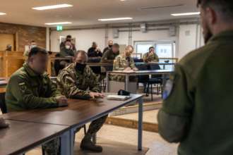 Подразделение Сил специальных операций Вооруженных сил Украины отработало общие задачи с силами НАТО/Фото: Facebook Украинские спецназовцы отработали взаимосовместимость с силами НАТО. Фото
