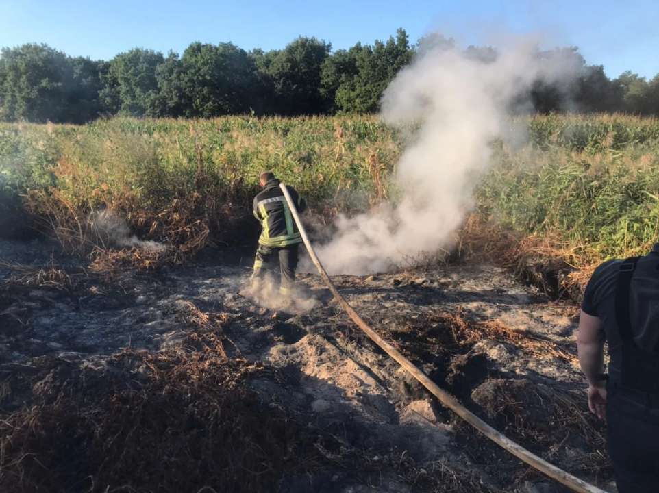 У Києві спостерігається сильне задимлення/Фото: ДСНС Пожежа