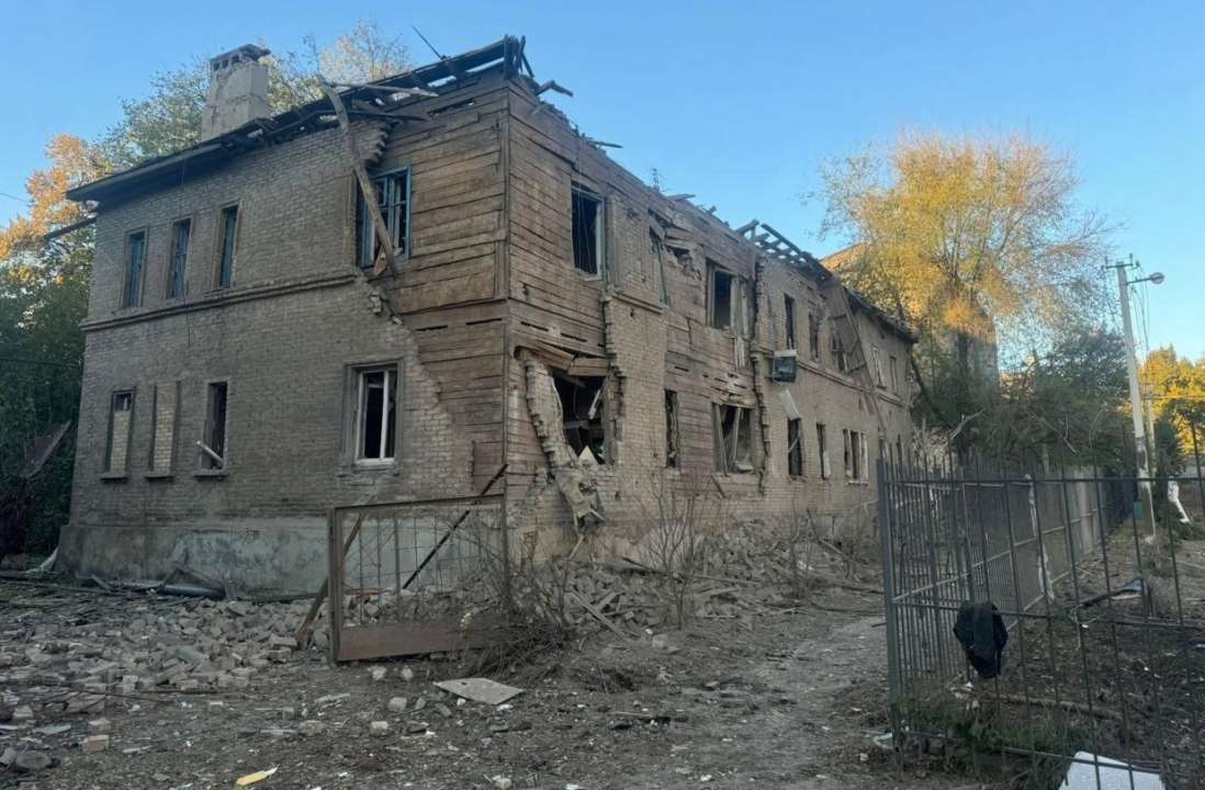Россияне обстреляли Донецкую область 26 октября. Фото: Вадим Филашкин атака на константиновку