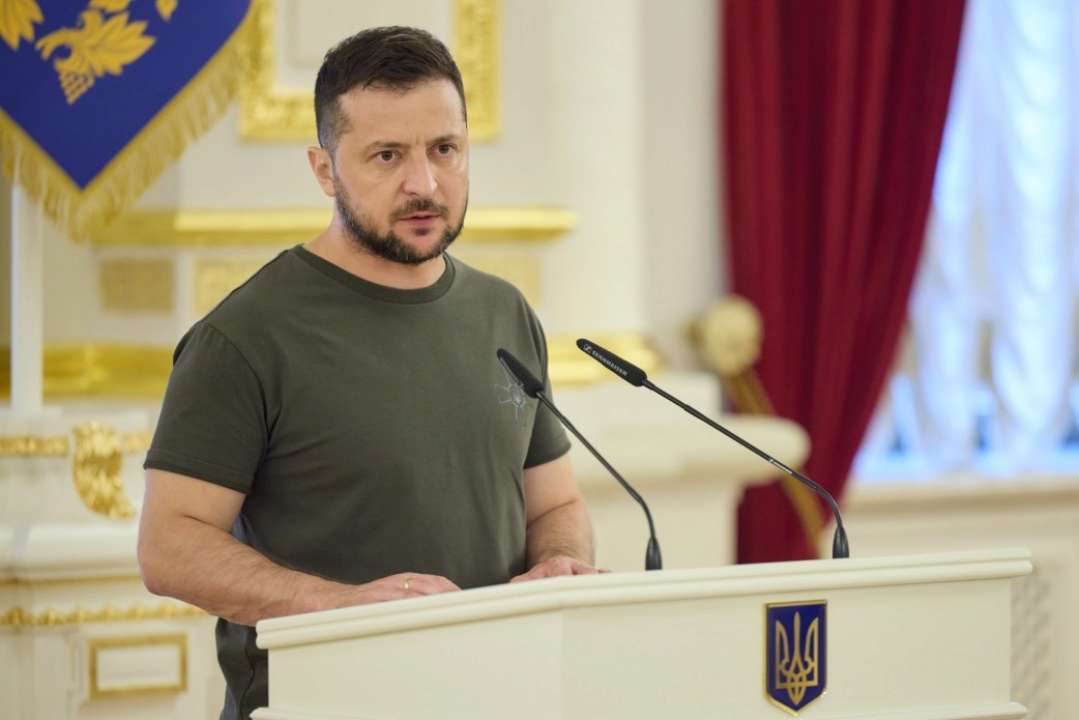 Зеленский прокомментировал начало контрнаступления на юге Украины/Фото: Офис президента Президент Украины Владимир Зеленский