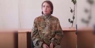 Российские пропагандисты записали видео с Екатериной Полищук / Фото: Скриншот Смеялась в лицо пропагандистам и разговаривала на украинском: рашисты опубликовали видео с "Пташкой"