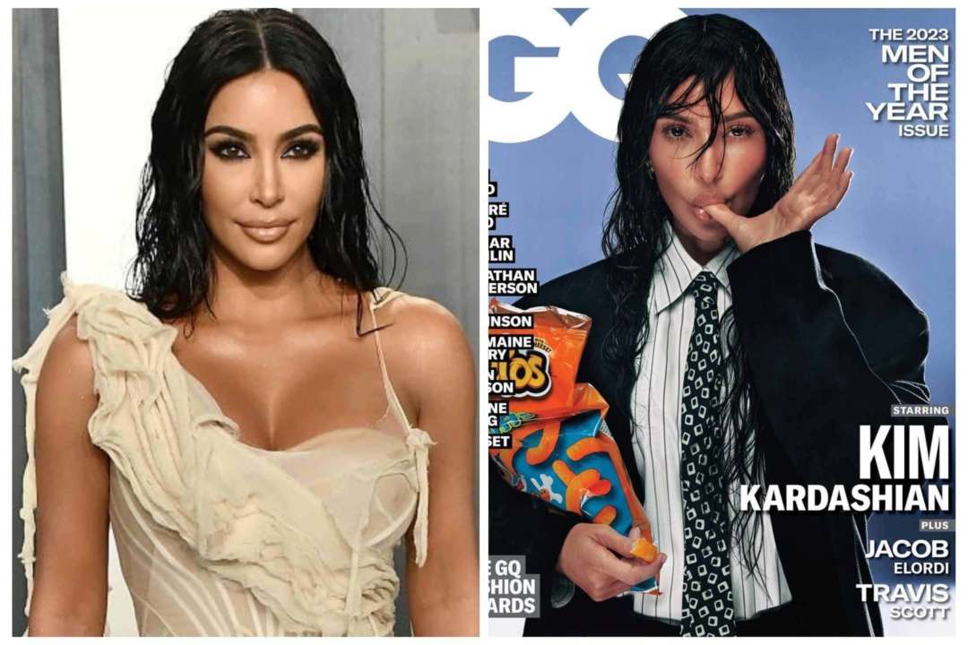 Ким Кардашьян названа мужчиной года по версии издания GQ/Фото: Коллаж Мета Ким Кардашьян названа мужчиной года по версии издания GQ