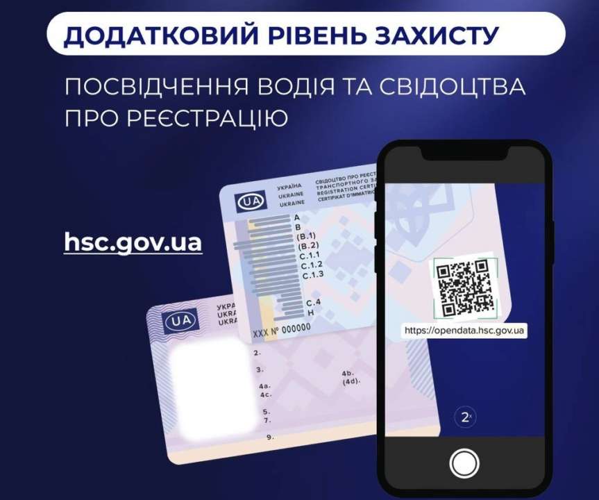 Посвідчення водія матиме додаткові елементи захисту/Фото: mvs_ukraine В Україні запровадять оновлені посвідчення водія та техпаспорт: матимуть додатковий захист
