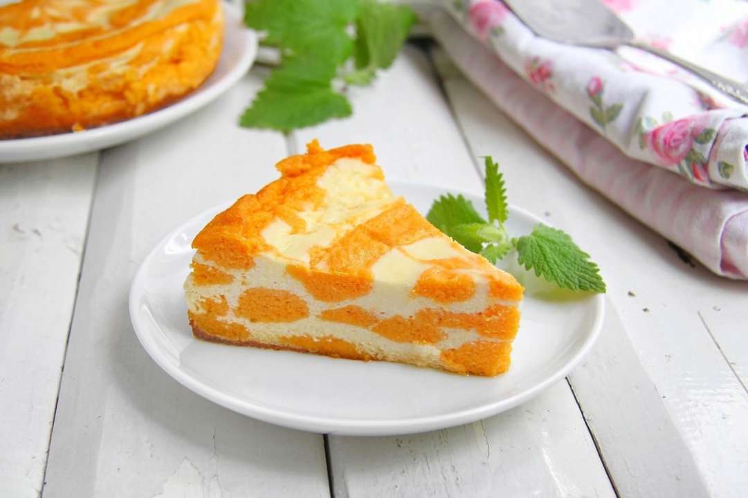 Сирна запіканка з гарбузом: покроковий рецепт/Фото: 1000 menu for Pinterest Запіканка