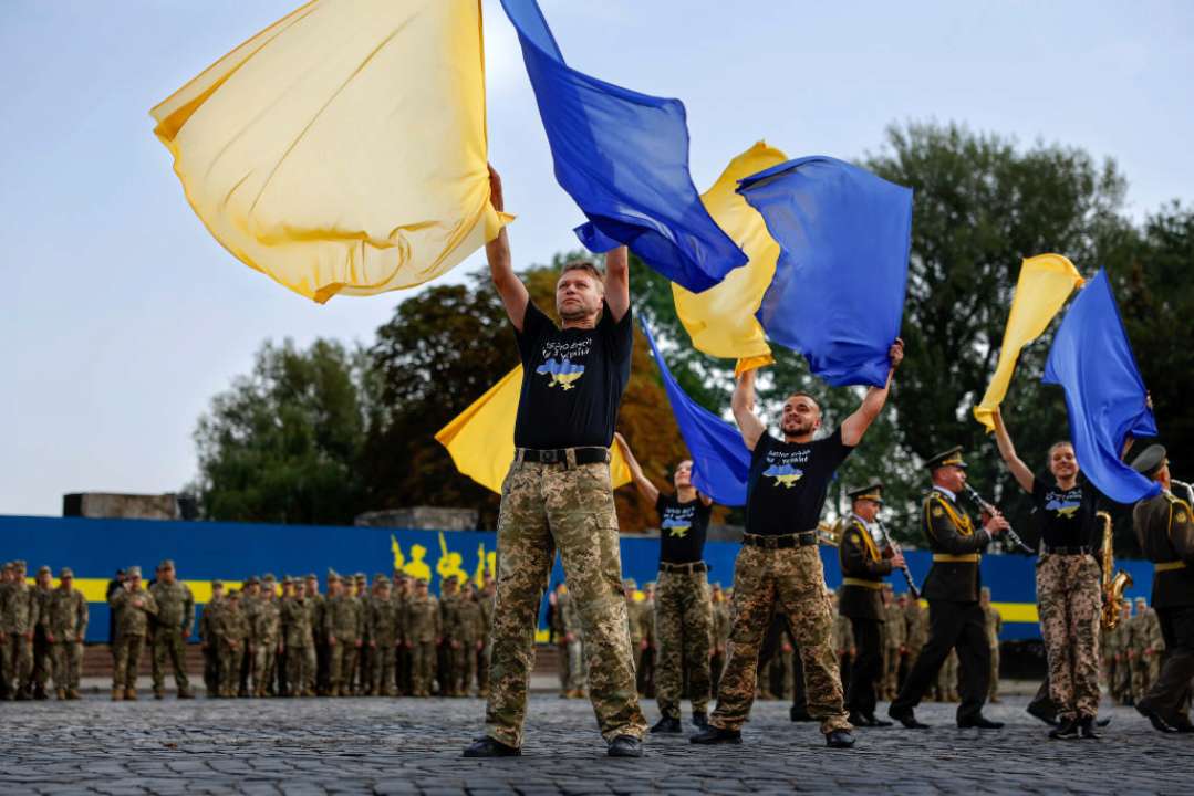Зеленский поздравил украинских военных — видео/Фото: Getty Images